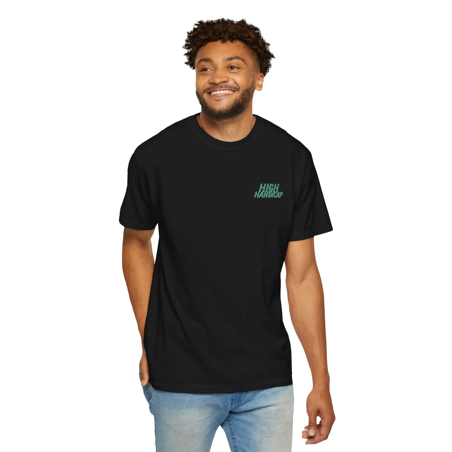 High Handicap Dinosaur Unisex T-Shirt Fun Golf Shirt Printify