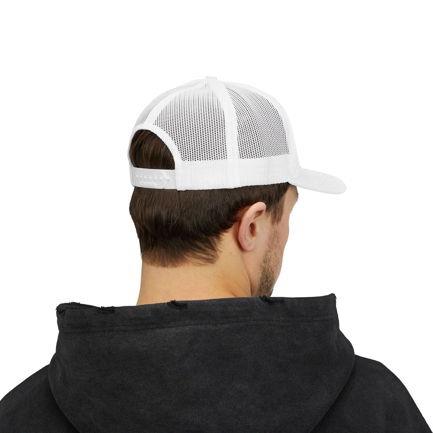 HH Logo Mesh Snapback - White/Green - High Handicap Golf