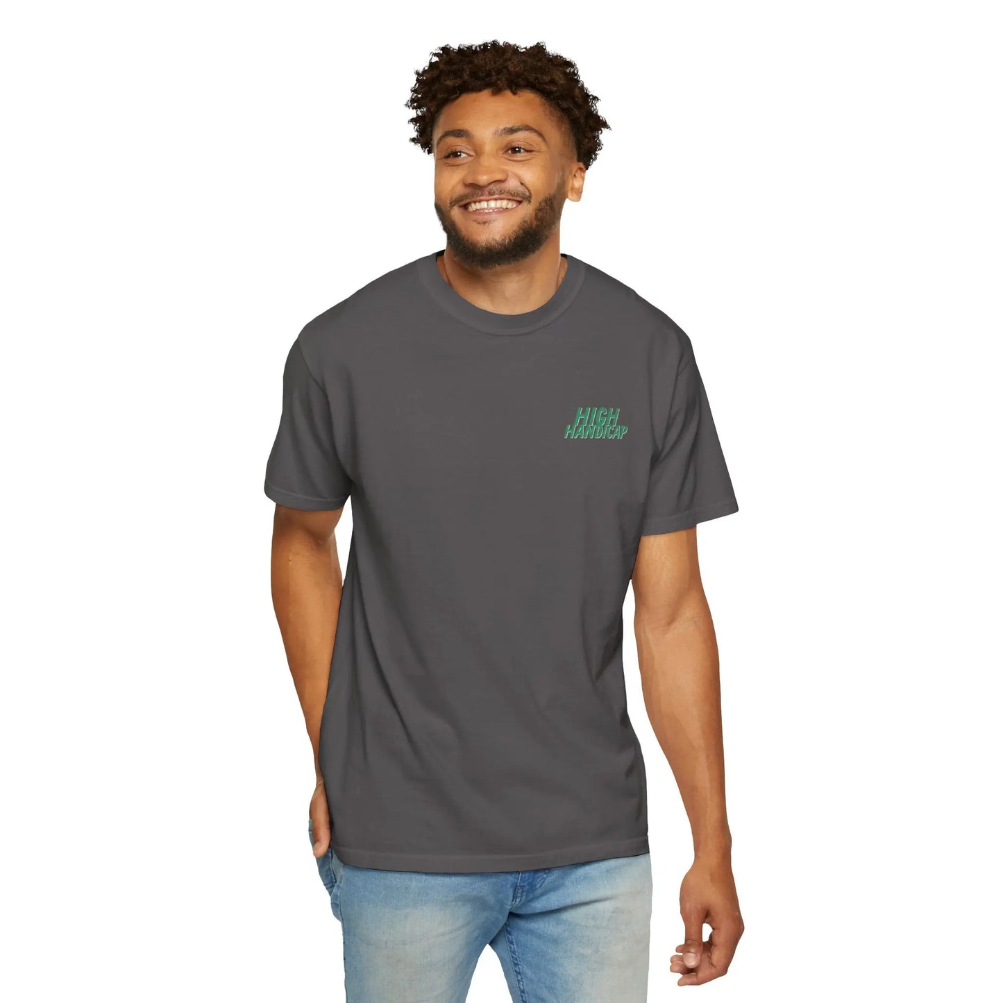 High Handicap Dinosaur Unisex T-Shirt Fun Golf Shirt Printify