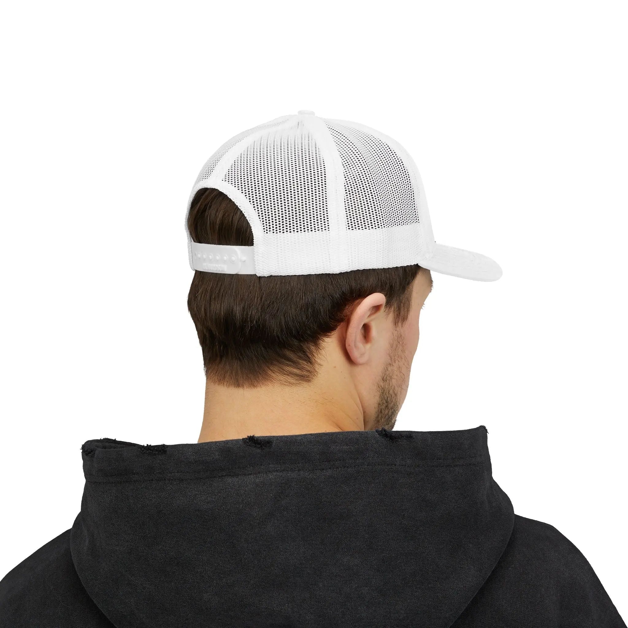 HH Logo Mesh Snapback - White/Green - High Handicap Golf