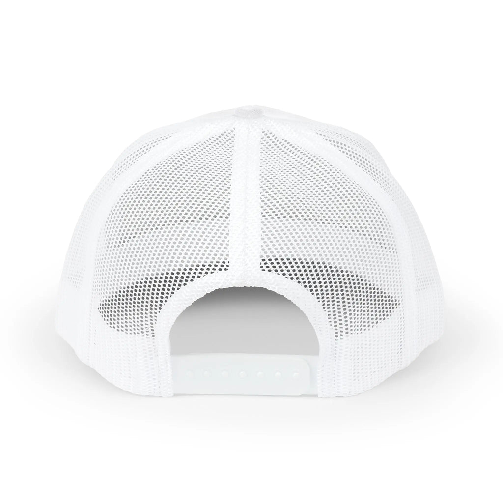 HH Logo Mesh Snapback - White/Green - High Handicap Golf