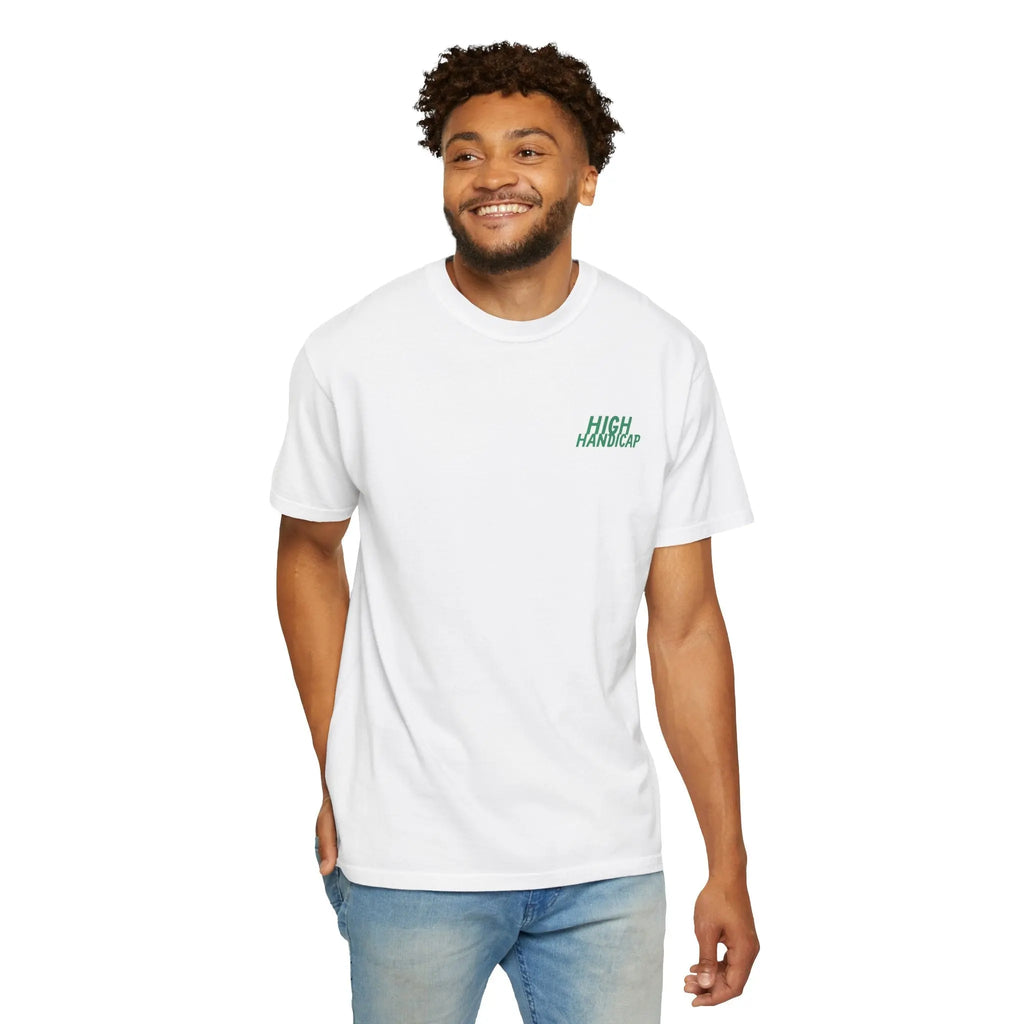 High Handicap Dinosaur Unisex T-Shirt Fun Golf Shirt Printify